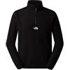 The North Face Glacier 1/4 Zip - Embroidered Logo Pullover da Uomo Gardenia White/Npf M