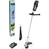Bosch Tagliabordi a Batteria AdvancedGrassCut 36V-33 (1 batteria da 2,0 Ah, Sistema 36 Volt, Diametro di Taglio: 33 cm, per Rifinitura e Impieghi Gravosi, in Confezione Cartone)