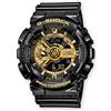 Casio Orologio G-Shock GA-110GB-1AER nero lucido e dorato giallo