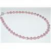 BRACCIALE UOMO DONNA in ARGENTO 925 GARANZIA SWAROVSKI ROSA ROSE AB + misure