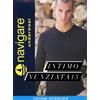 Navigare 2 PEZZI MAGLIA SCOLLO A V UOMO MANICA LUNGA COTONE CALDO NAVIGARE ART.114