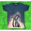 T-SHIRT MAGLIETTA UOMO DONNA TENTACOLI POLPO OCTOPUS TENTACLE MODA