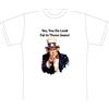 T-SHIRT MAGLIETTA S - M - L - XL UNCLE SAM FANNY USA AMERICA VINTAGE JEANS