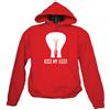 FELPA CON CAPPUCCIO UNISEX "KISS MY ASS!!" FUNNY HOT NOVITA' SEXY FUCK