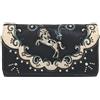 Portafoglio Horse Western Black in Ecopelle 2066W177HS-BLK