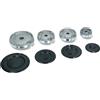 Hotpoint-Ariston Kit 4 bruciatori + piattelli spartifiamma 4 fuochi cucina a gas Hotpoint Ariston