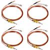 ARISTON INDESIT STAR Kit 4 termocoppie valvola sicurezza piano cottura Ariston Indesit Star C00052986