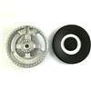 Candy Hoover Zerowatt bruciatore tripla corona + piattelli satinati raf