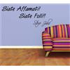 WALL STICKERS ADESIVI MURALI Steve Jobs Aforismi Frasi Famose Parete Apple