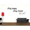 WALL STICKERS ADESIVI MURALI Steve Jobs Aforismi Frasi Famose Parete Apple