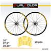 DualColorStampe Adesivi per Cerchi Bici 26 - 27,5 - 28-29 Pollici De Rosa Olmo Olympia B0062