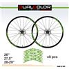 DualColorStampe Adesivi per Cerchi Bici 26 - 27,5 - 28-29 Pollici Santa Cruz Yeti Merida B0062