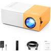 MINI PROIETTORE VIDEOPROIETTORE PORTATILE USB HDMI SD AV 1080P FULLHD