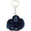 Kipling MONKEYCLIP S Portachiavi a forma di scimmia piccola, Scimmie/Portachiavi, Blue Bleu 2 (Blu)