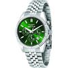 Sector No Limits Orologio Sector 240 R3273640004 Watch Uomo Cronografo Acciaio Jubilee Verde