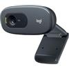 LOGITECH C270 HD WEBCAM 960-001063 720P CON MICROFONO