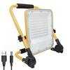 UNIVERSO FARO LED RICARICABILE 100 W FARETTO A BATTERIA DA LAVORO LUCE FREDDA PORTATILE