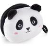 Back2Fun - Portamonete in peluche, dimensioni 95 x 95 x 60 mm, Malva, 95 x 95 x 60 mm, Gatto