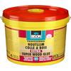 Bison Colla per legno Extra 3 Kg, colla per legno di alta qualità, per interni ed esterni, tranpsarant a secco, più resistente del legno, senza solventi, D3, verniciabile