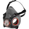 JSP Force 8 HalfMask Large Masque uniquement Compatible avec les filtres PressToCheck P3, ABEK1 P3, A2 P2 (BHG0032L5000)
