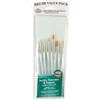 Royal & Langnickel 325155 Royal and Langnickel Detail - Set di 7 pennelli Taklon, colore: Oro