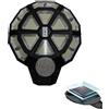 FARO LAMPIONE SOLARE 1500W DA GIARDINO 1500 WATT FORMA UFO CON TELECOMANDO FARO TONDO