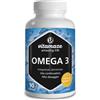 Vitamaze® Omega 3 1000Mg per 1 Capsula (Per 3 Mesi) Alto Dosaggio, Puro Olio Di