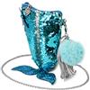 Oh My Pop! Wow-Siren-Borsa a Tracolla Action, Blu, 13.5 x 20 cm