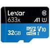 Lexar 633x 32 GB MicroSDHC UHS-I Classe 10