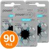 Power-One 90 Batterie PILE POWERONE Implant Plus 675 Apparecchi Acustici Cocleare PR44