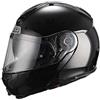 NZI Combi duo casco da moto (Nero, Extra Grande)