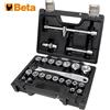 Beta Tools SERIE CHIAVI A BUSSOLA ESGONALI PZ.25 CON CHIAVE A CRICCHETTO 1/2" BETA 923E/C25