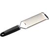 PIAZZA - Grattugia Formaggio Manuale in Acciaio Inox - Manico Antiscivolo 31.5cm - Lama Fine 6.5x13.5cm - Ideale anche per Verdure, Limone, Mela, Patate, Carote, Agrumi