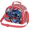 Disney Lilo e Stitch Thing-Porta Merenda 3D, Rosa, 25.5 x 20 cm