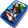 Pokemon Seven Disney Mitama Astuccio 3 zip Premium Accessoriato Completo Pastelli Pennarelli Tre Cerniere