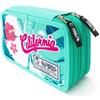 Pokemon Seven Disney Mitama Astuccio 3 zip Premium Accessoriato Completo Pastelli Pennarelli Tre Cerniere