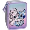 Pokemon Seven Disney Mitama Astuccio 3 zip Premium Accessoriato Completo Pastelli Pennarelli Tre Cerniere
