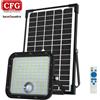 LUCE QUADRA FARETTO LED DA ESTERNO CON PANNELLO SOLARE LUMINA PARK 5000 LUMEN PROIETTORE LED
