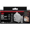 3M Aura Respiratore per lavori di isolamento e su legno 9332+, FFP3, con valvola, 5/PK