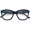 DE TOMASO Occhiali da Lettura 529-2 Blu-Azzurro +3,50