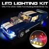 Per LEGO Creator 10265 Per Ford Mustang USB Luce LED Illuminazione Kit