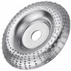 DISCO 115mm SMERIGLIATRICE ANGOLARE MOLA LEGNO RASPA INTAGLIO LEVIGATURA