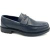 Canguro Uomo Scarpe Mocassino college CA860 Blu