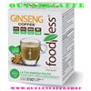 Foodness Preparato Solubile Mono dose 50 Bustine Caffè al Ginseng Senza Glutine