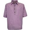 BottegaChilometriZero MADSON by BottegaChilometriZero camicia 4bottoni glicine righe bianche DU24542