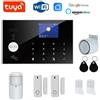 Wiby Kit Allarme antifurto casa sistema GSM WIFI Touch 433MHz Tuya SmartLife ZXG30