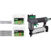SALKI | Set Chiodatrice CSK P06 + Blister SALKI Pin 0,6 | 15 mm e 30 mm B | Pistola Pneumatica per Chiodi | Graffettatrice per Lavori di Falegnameria