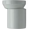 Cornat CKASTEM00 Tubo di scarico per WC con accoppiamento, colore: Bianco