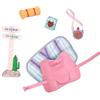 Glitter Girls - Set da equitazione GG Trail - Set di percorsi equestri - Accessori per bambole da 14 pollici - Sella, coperta, mensa - Segni di percorso e bocconcini per cavalli - 3 anni +
