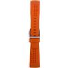 Locman Cinturino Locman Con Fibbia Gomma Arancio Stealth 300m Rf215 Scontatissimo Nuovo